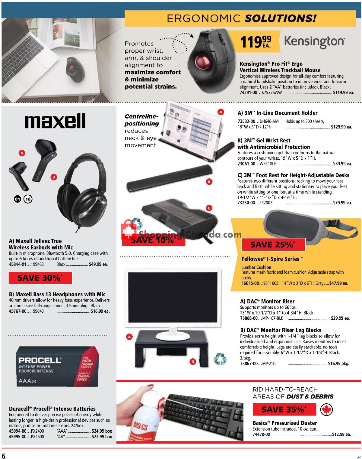 Basics Office Products flyer from Friday October 1, 2021 to Sunday October 31, 2021 - page 6