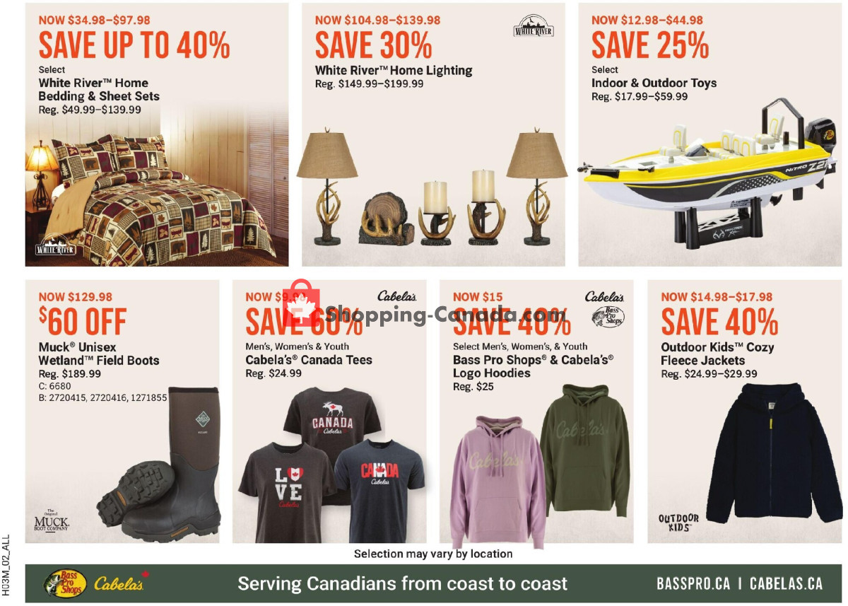 Bass Pro Shops flyer from Friday March 22, 2024 to Sunday March 24, 2024 - page 2