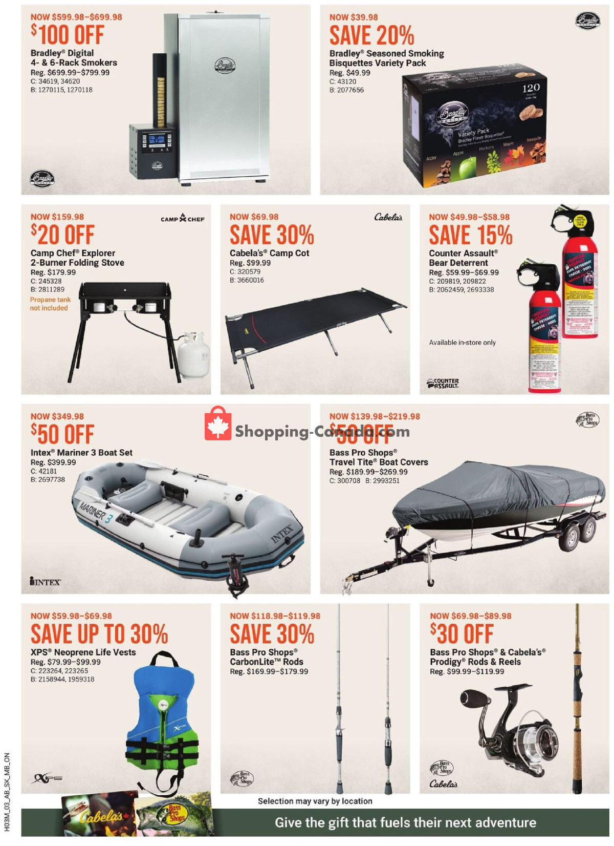 Bass Pro Shops flyer from Friday March 22, 2024 to Sunday March 24, 2024 - page 3