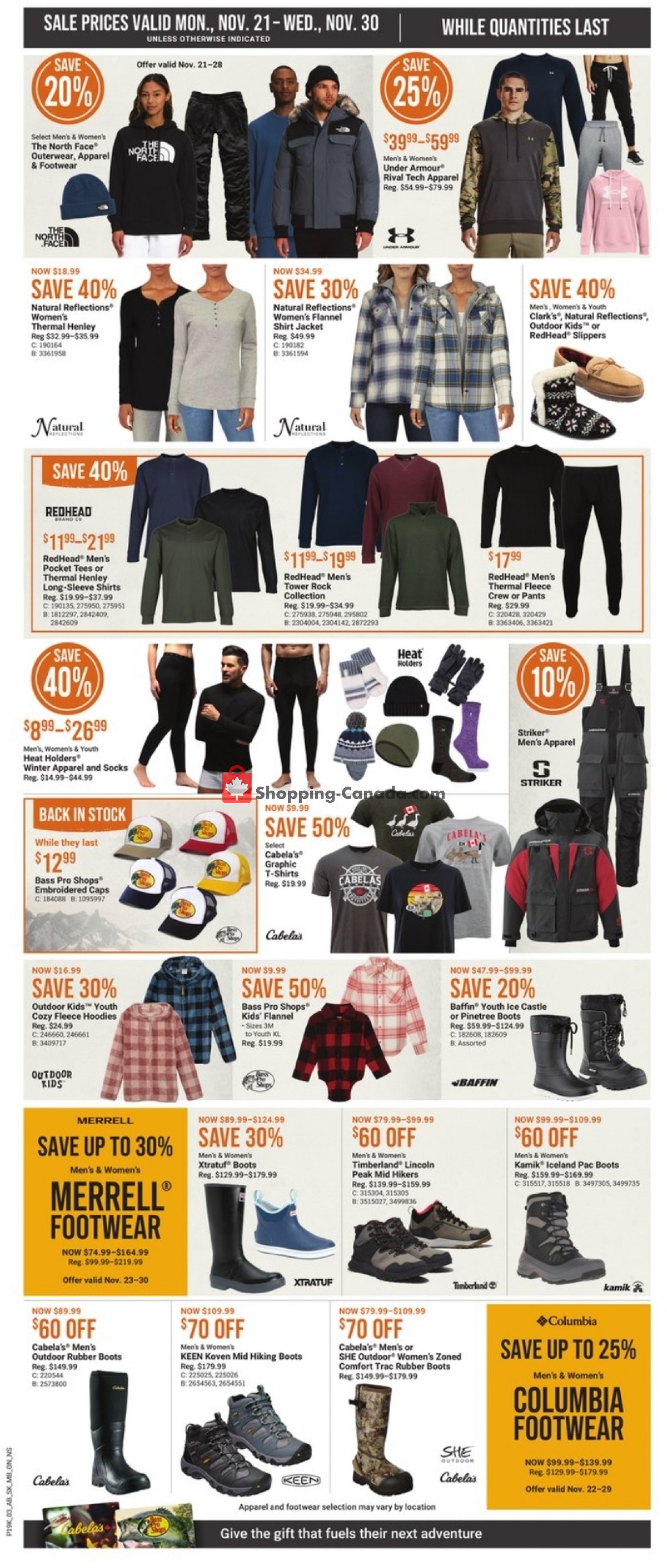 Bass Pro Shops flyer from Friday November 25, 2022 to Wednesday November 30, 2022 - page 4