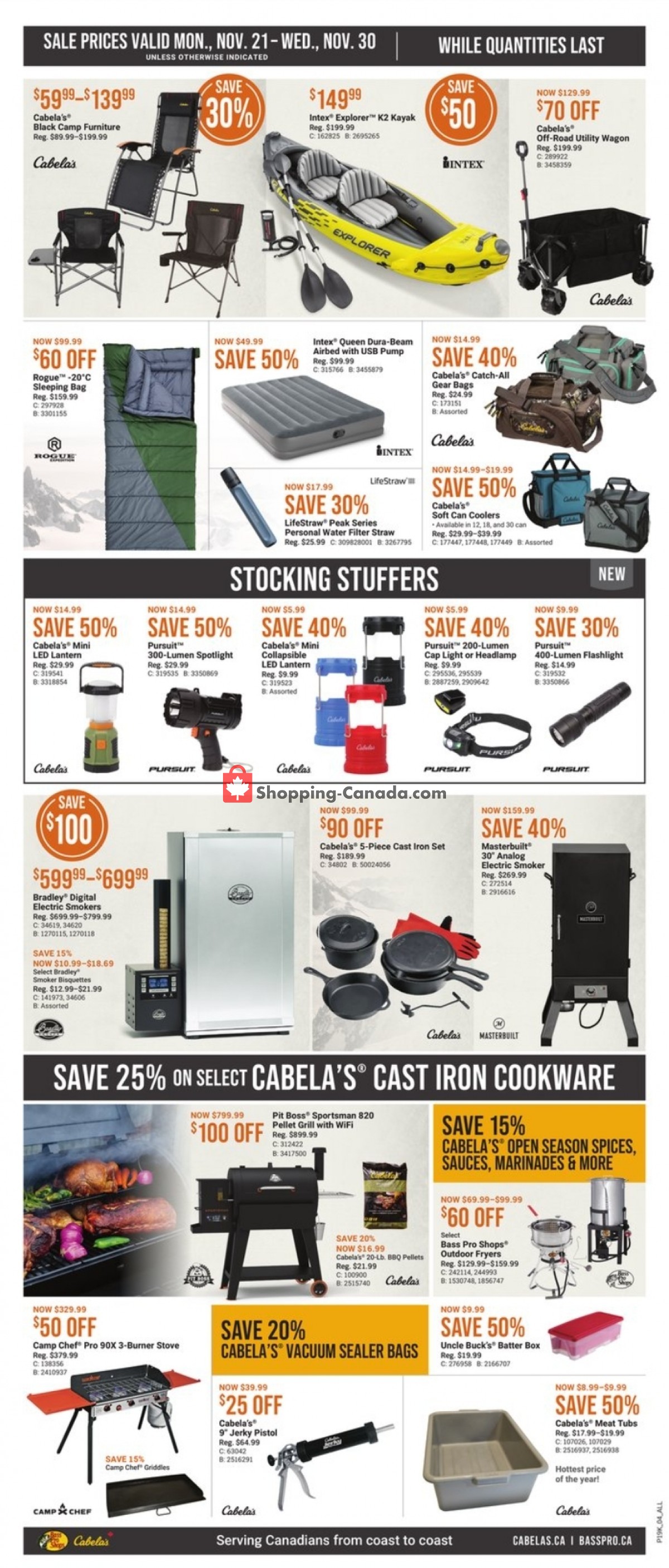 Bass Pro Shops flyer from Friday November 25, 2022 to Wednesday November 30, 2022 - page 5