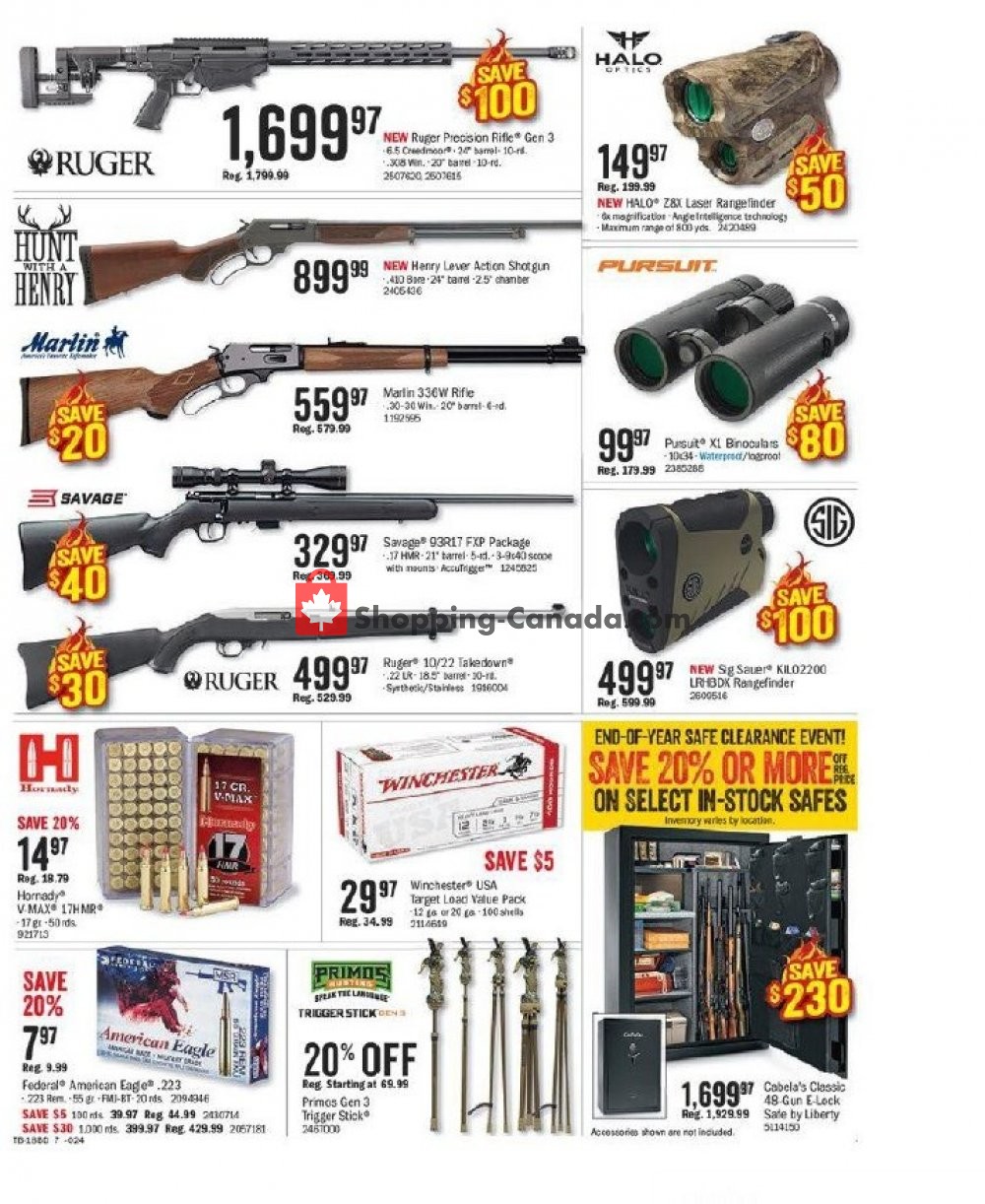 Bass Pro Shops flyer from Wednesday December 26, 2018 to Tuesday January 1, 2019 - page 11