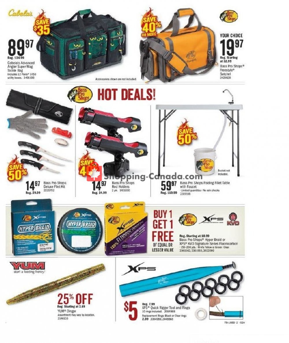 Bass Pro Shops flyer from Wednesday December 26, 2018 to Tuesday January 1, 2019 - page 2