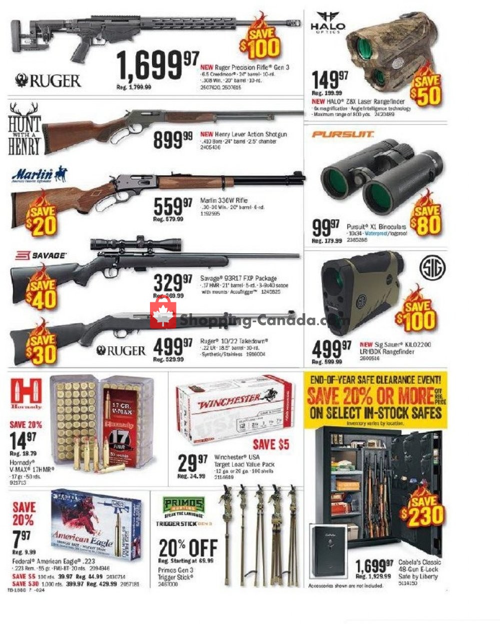 Bass Pro Shops flyer from Wednesday December 26, 2018 to Tuesday January 1, 2019 - page 7