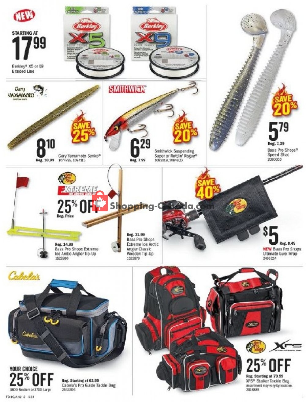 Bass Pro Shops flyer from Friday January 11, 2019 to Sunday January 27, 2019 - page 3