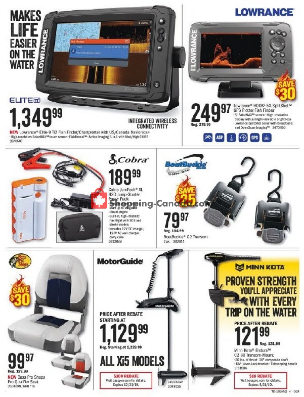 Bass Pro Shops flyer from Friday January 11, 2019 to Sunday January 27, 2019 - page 4