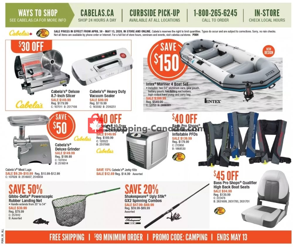 Bass Pro Shops flyer from Thursday April 30, 2020 to Wednesday May 13, 2020 - page 9