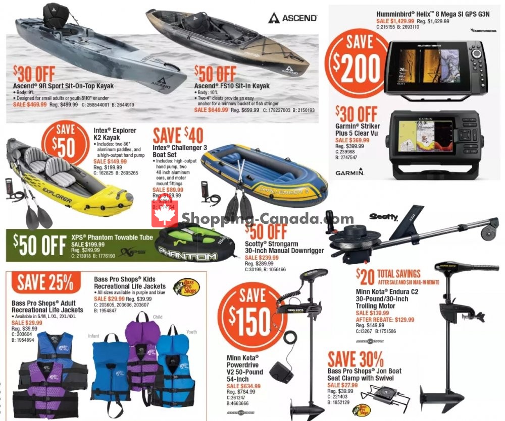 Bass Pro Shops flyer from Thursday April 30, 2020 to Wednesday May 13, 2020 - page 4