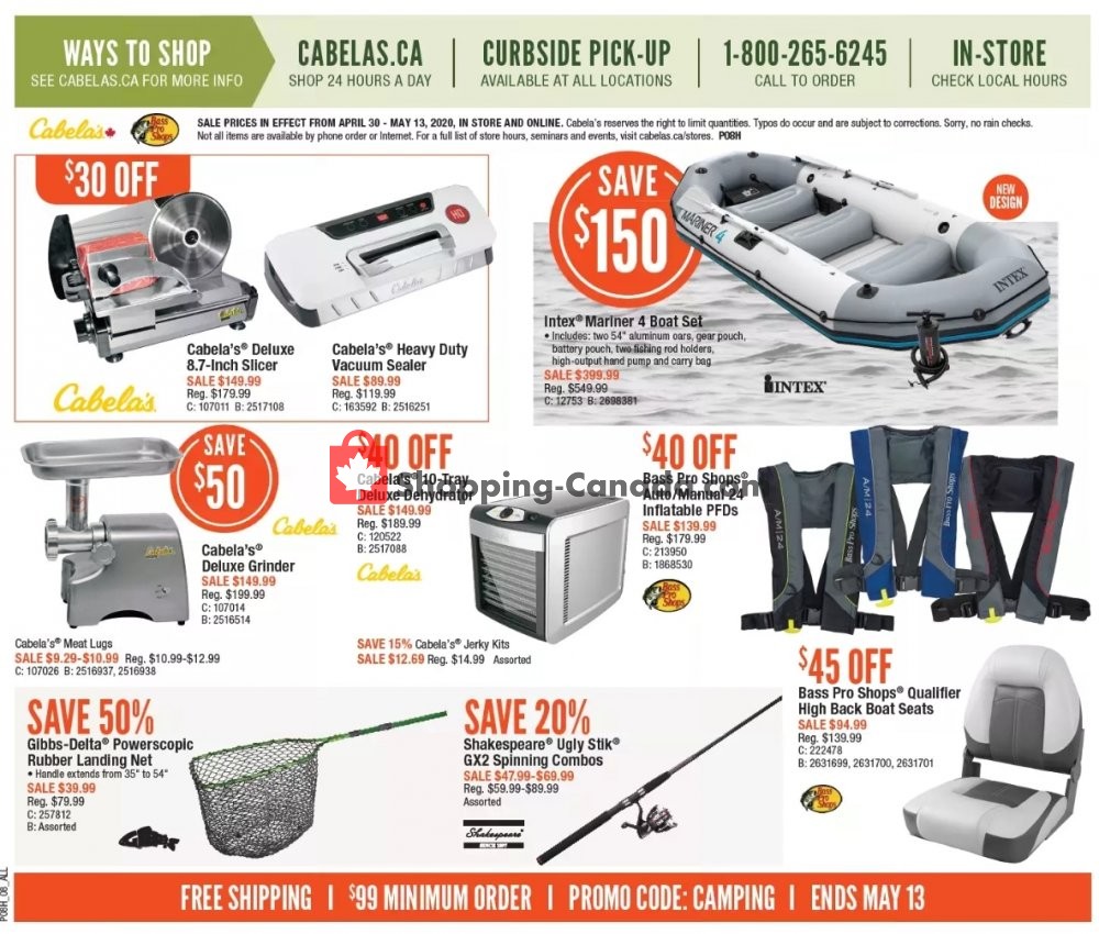 Bass Pro Shops flyer from Thursday April 30, 2020 to Wednesday May 13, 2020 - page 9