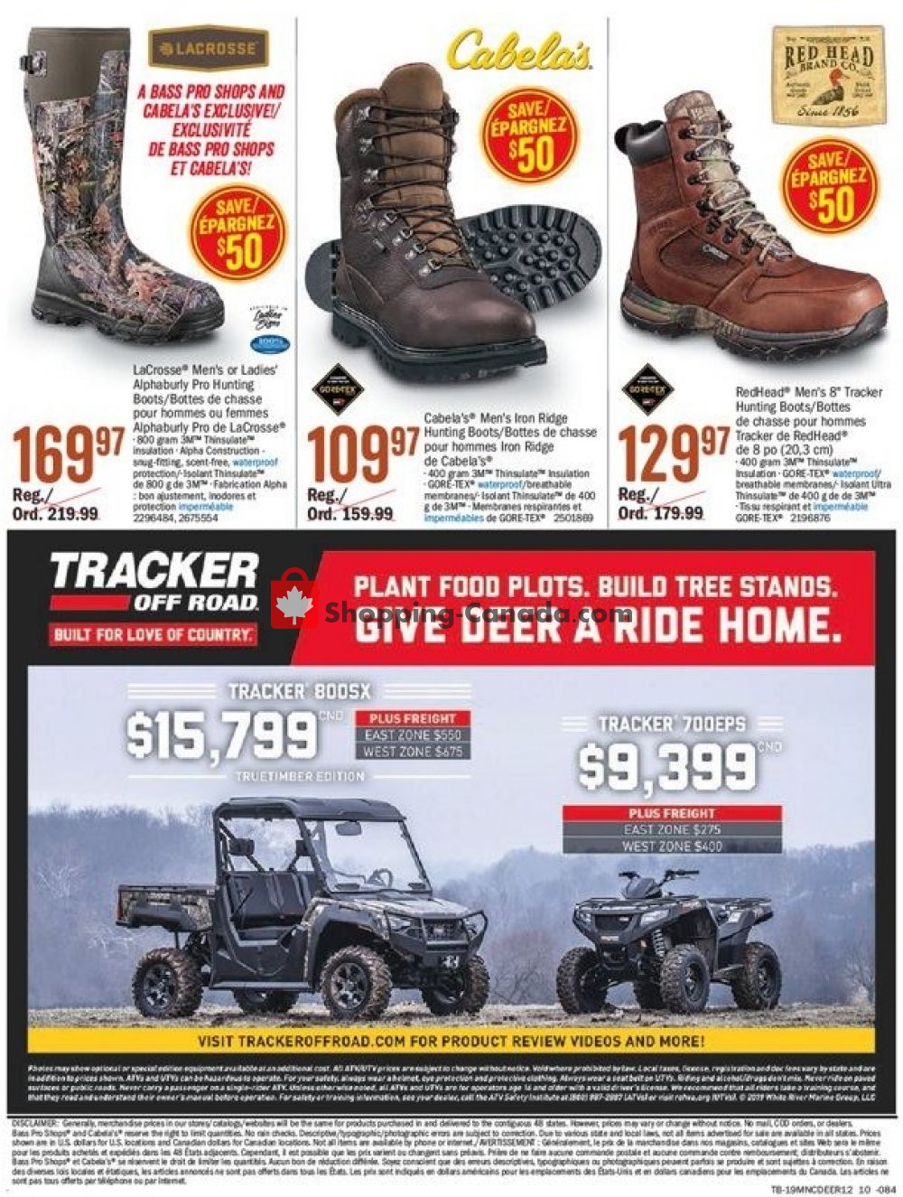 Bass Pro Shops flyer from Thursday October 3, 2019 to Sunday October 20, 2019 - page 10