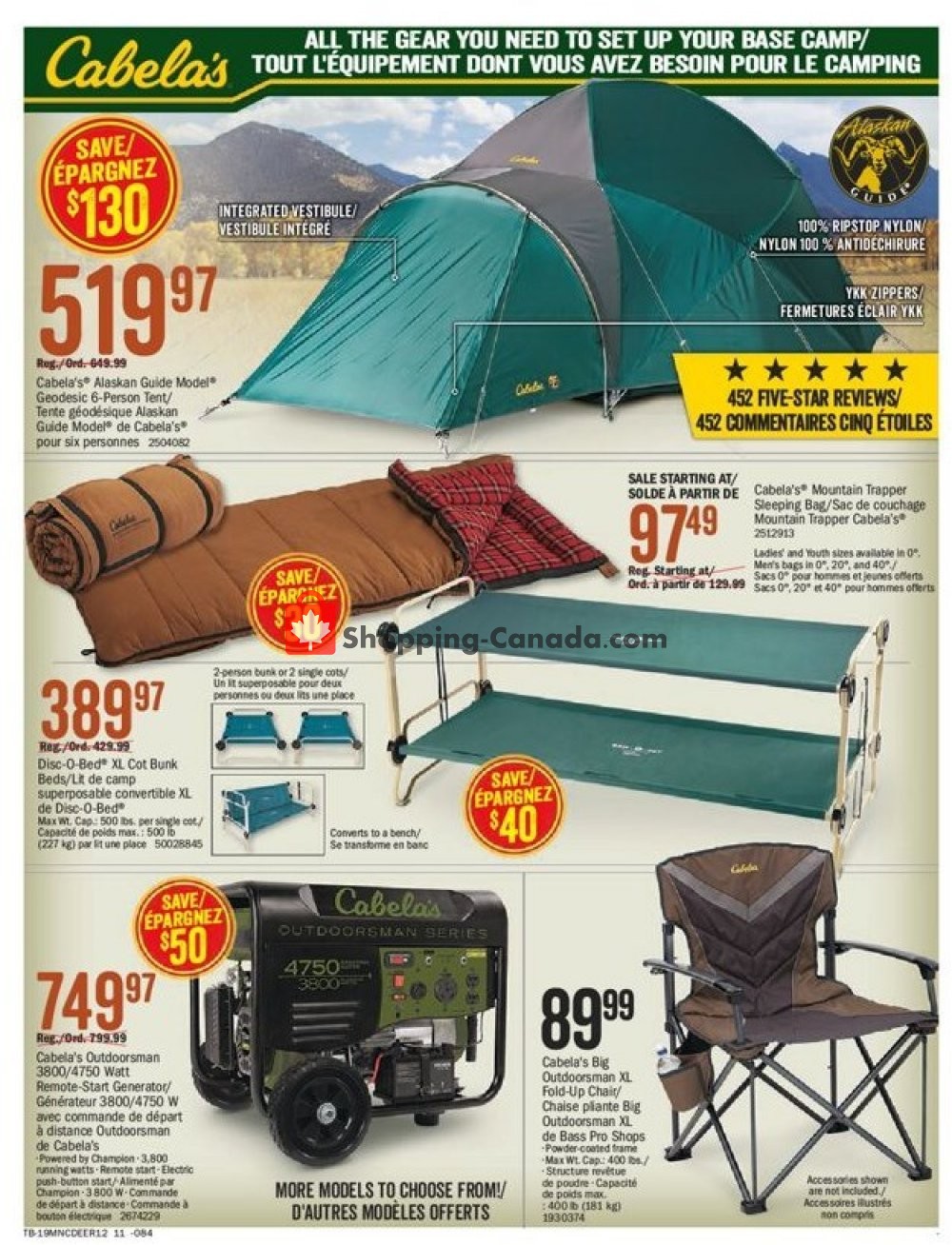 Bass Pro Shops flyer from Thursday October 3, 2019 to Sunday October 20, 2019 - page 11