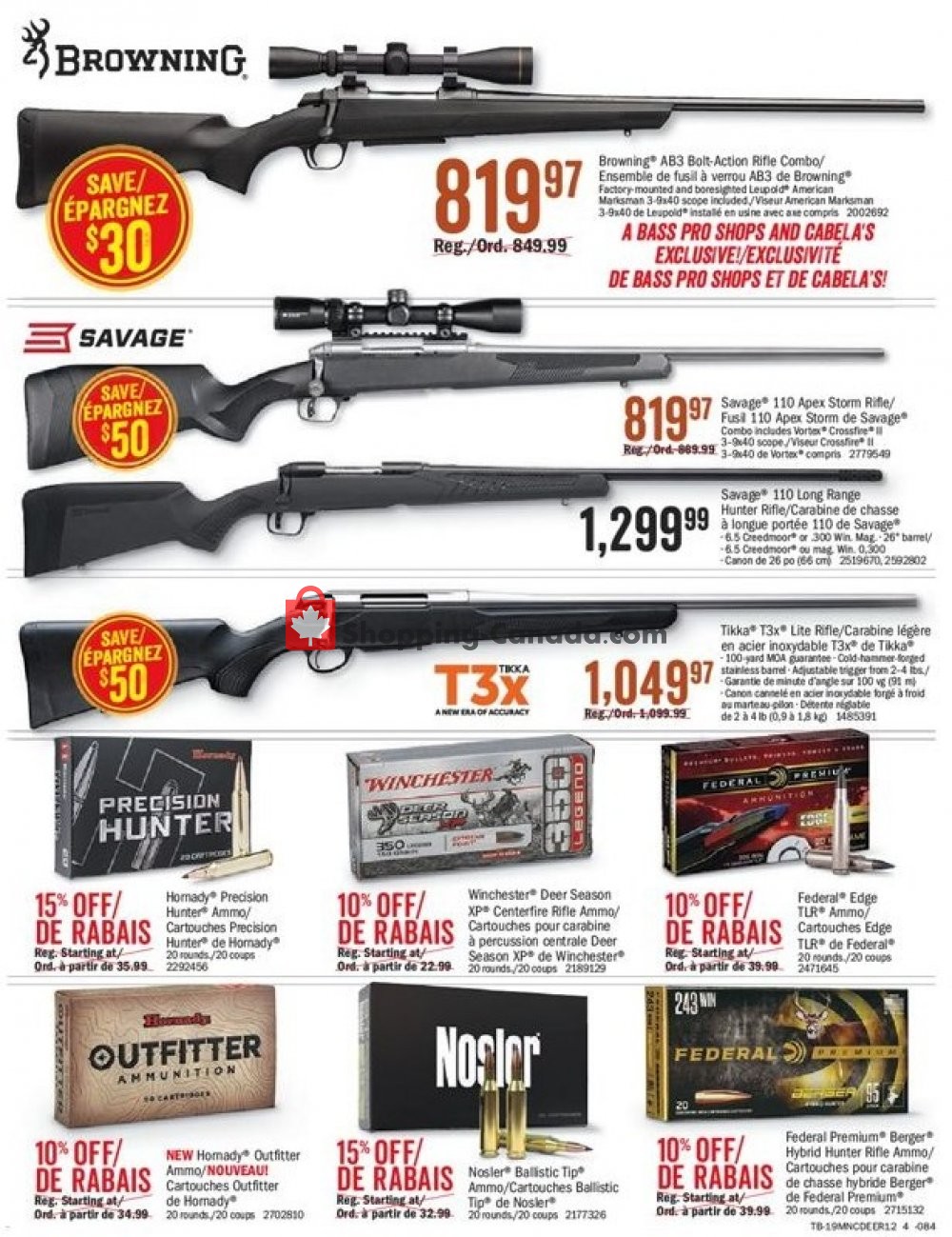 Bass Pro Shops flyer from Thursday October 3, 2019 to Sunday October 20, 2019 - page 4