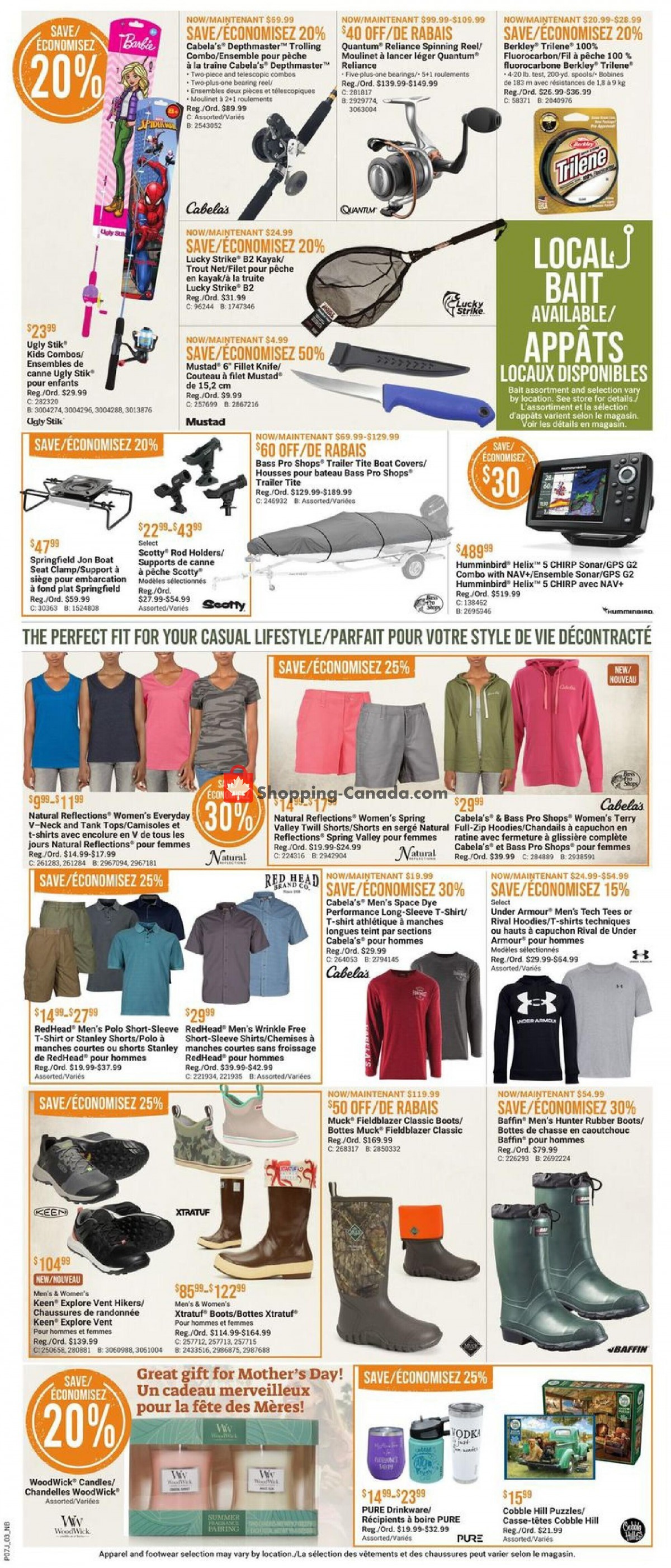 Bass Pro Shops flyer from Thursday April 29, 2021 to Wednesday May 12, 2021 - page 3