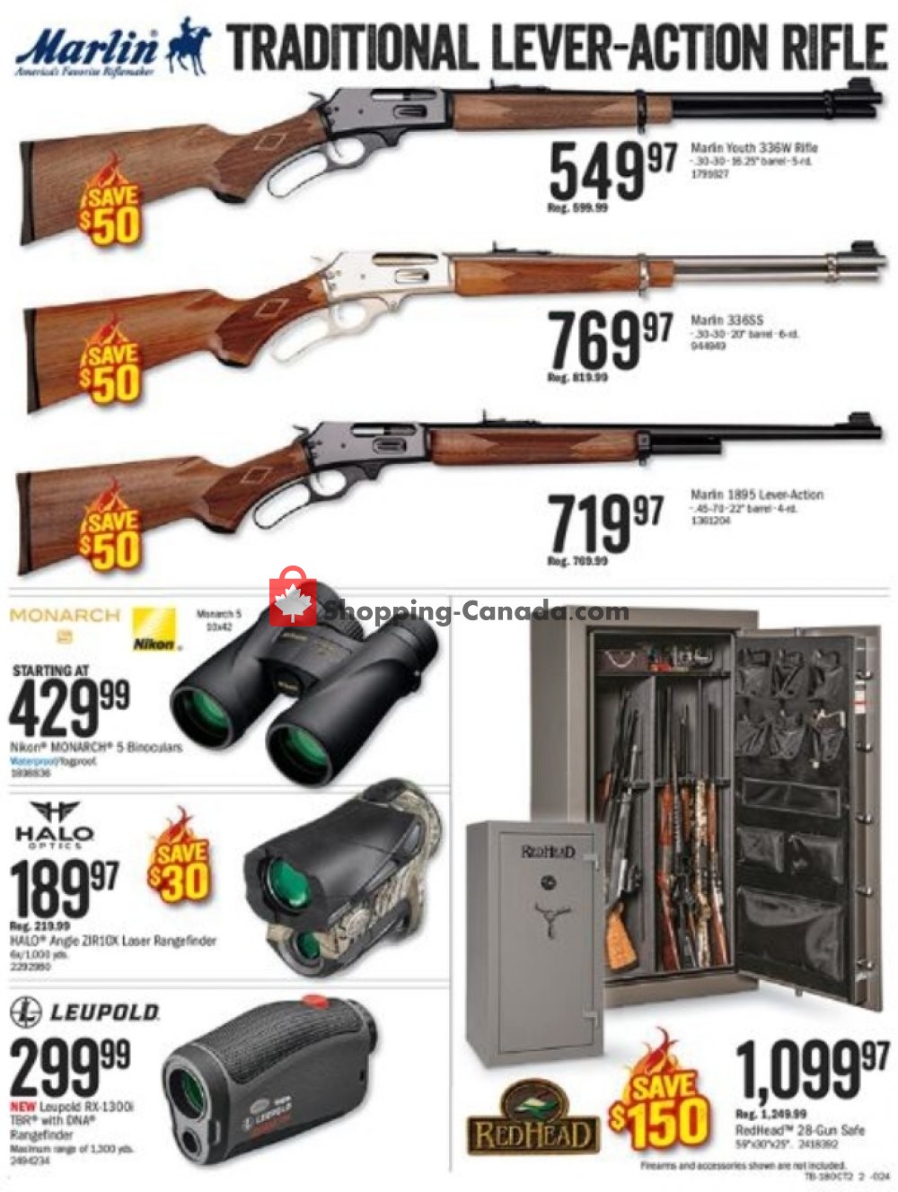 Bass Pro Shops flyer from Friday October 5, 2018 to Sunday October 21, 2018 - page 2