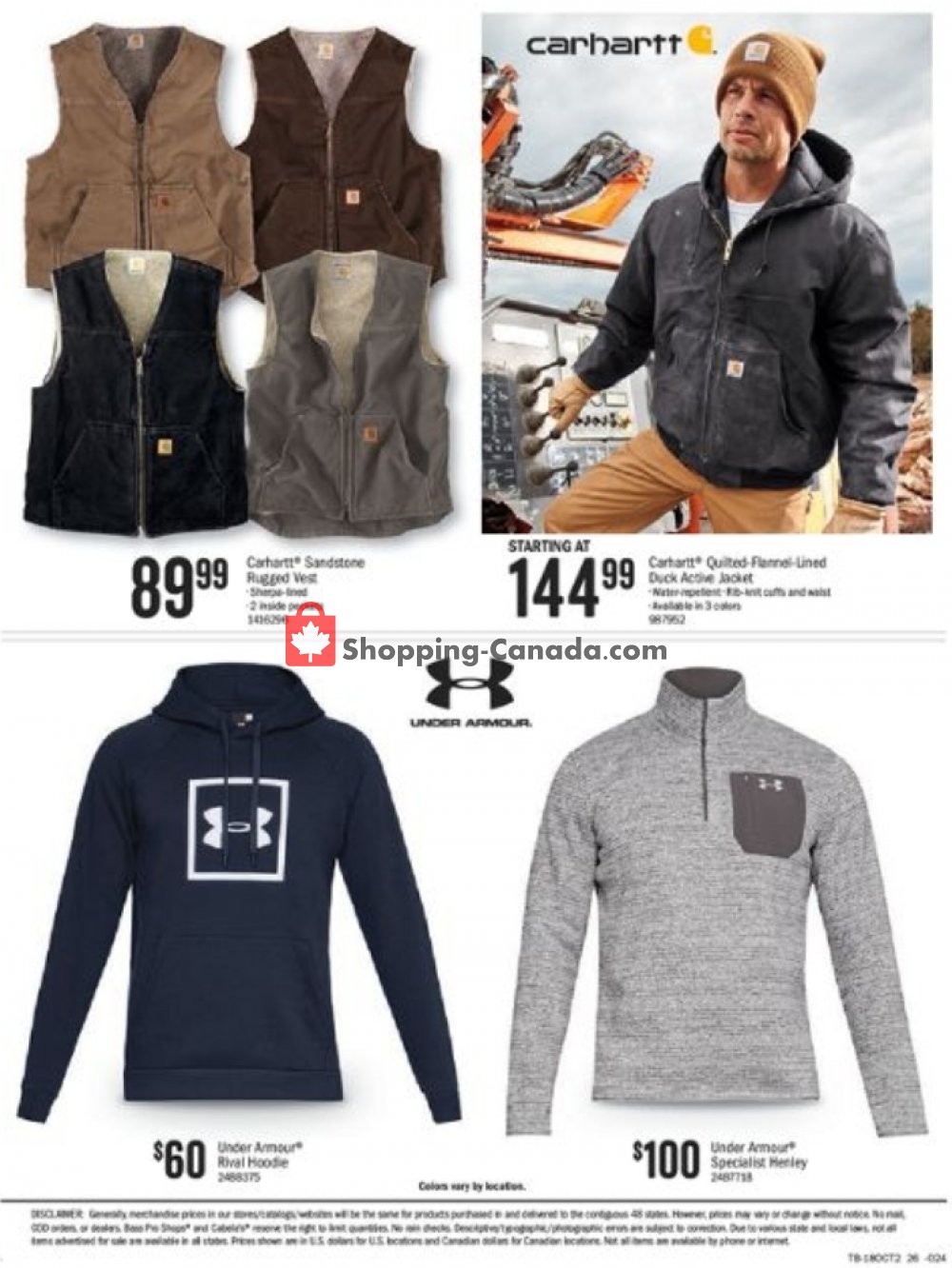 Bass Pro Shops flyer from Friday October 5, 2018 to Sunday October 21, 2018 - page 26