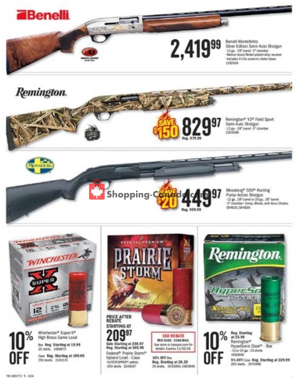 Bass Pro Shops flyer from Friday October 5, 2018 to Sunday October 21, 2018 - page 5