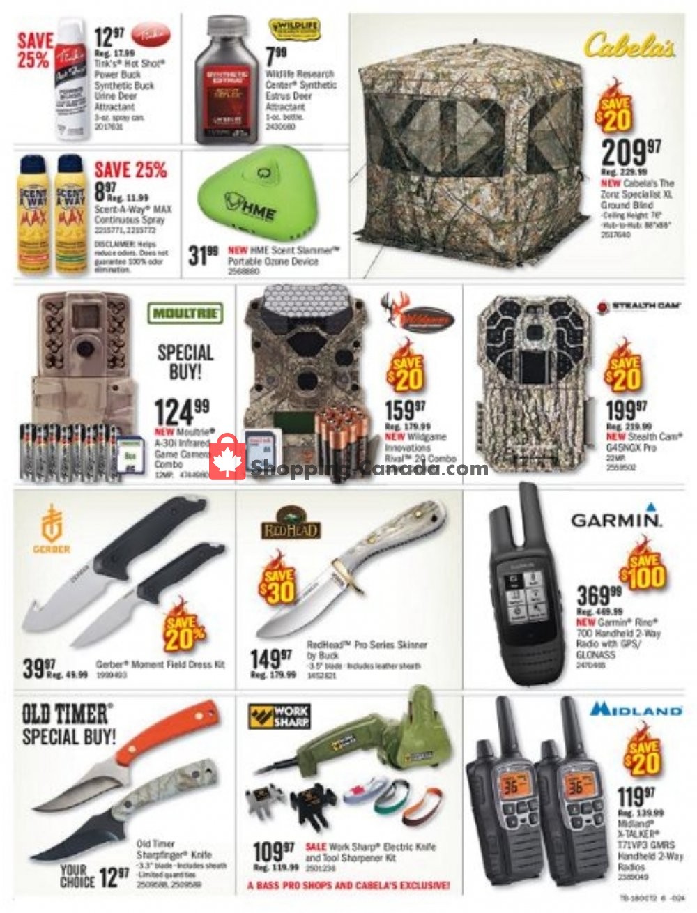 Bass Pro Shops flyer from Friday October 5, 2018 to Sunday October 21, 2018 - page 6