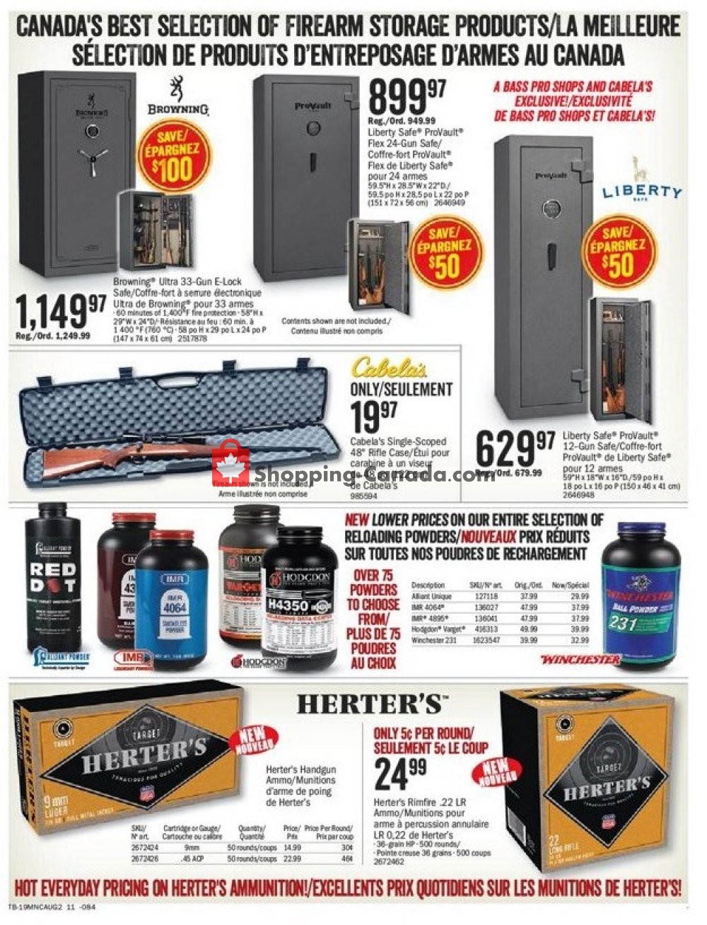 Bass Pro Shops flyer from Friday August 9, 2019 to Sunday August 25, 2019 - page 10
