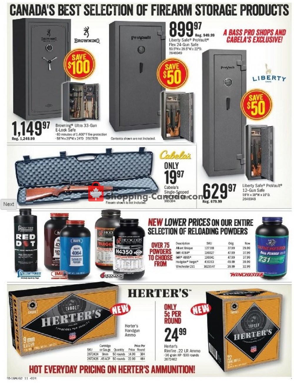 Bass Pro Shops flyer from Friday August 9, 2019 to Sunday August 25, 2019 - page 10