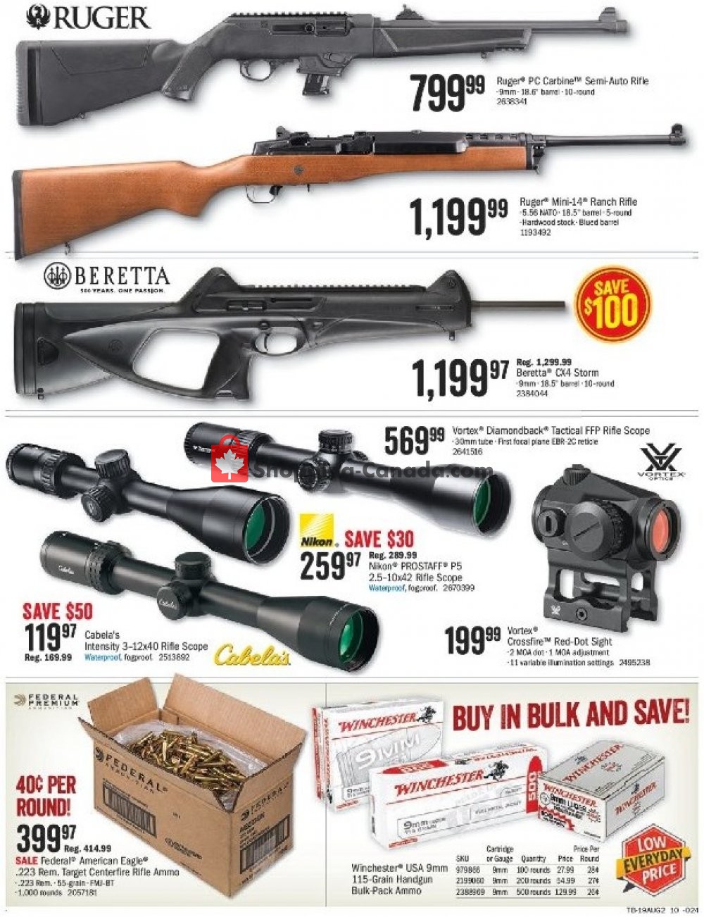 Bass Pro Shops flyer from Friday August 9, 2019 to Sunday August 25, 2019 - page 9