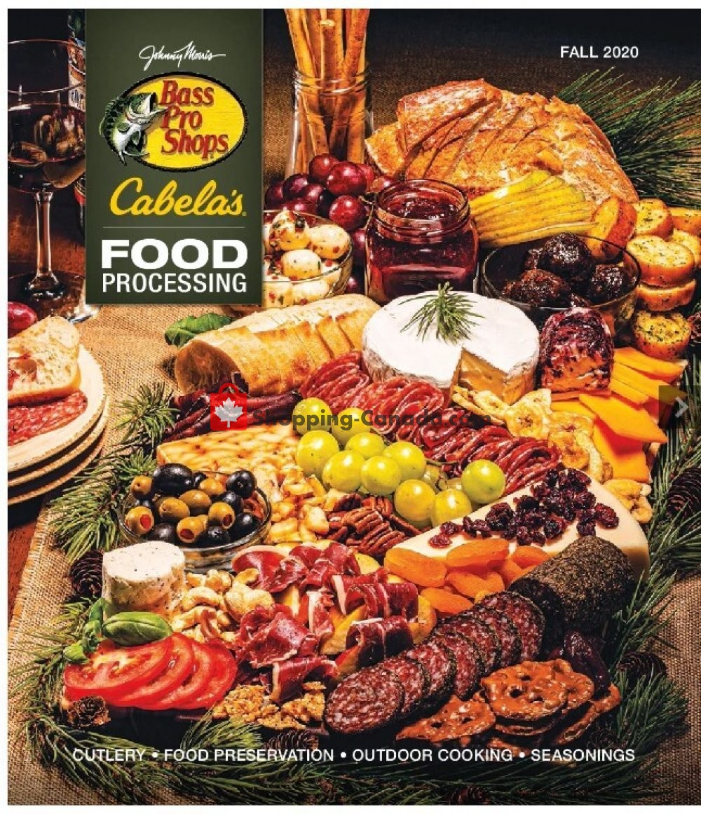 Bass Pro Shops Canada, flyer (Food Processing) October 1 December