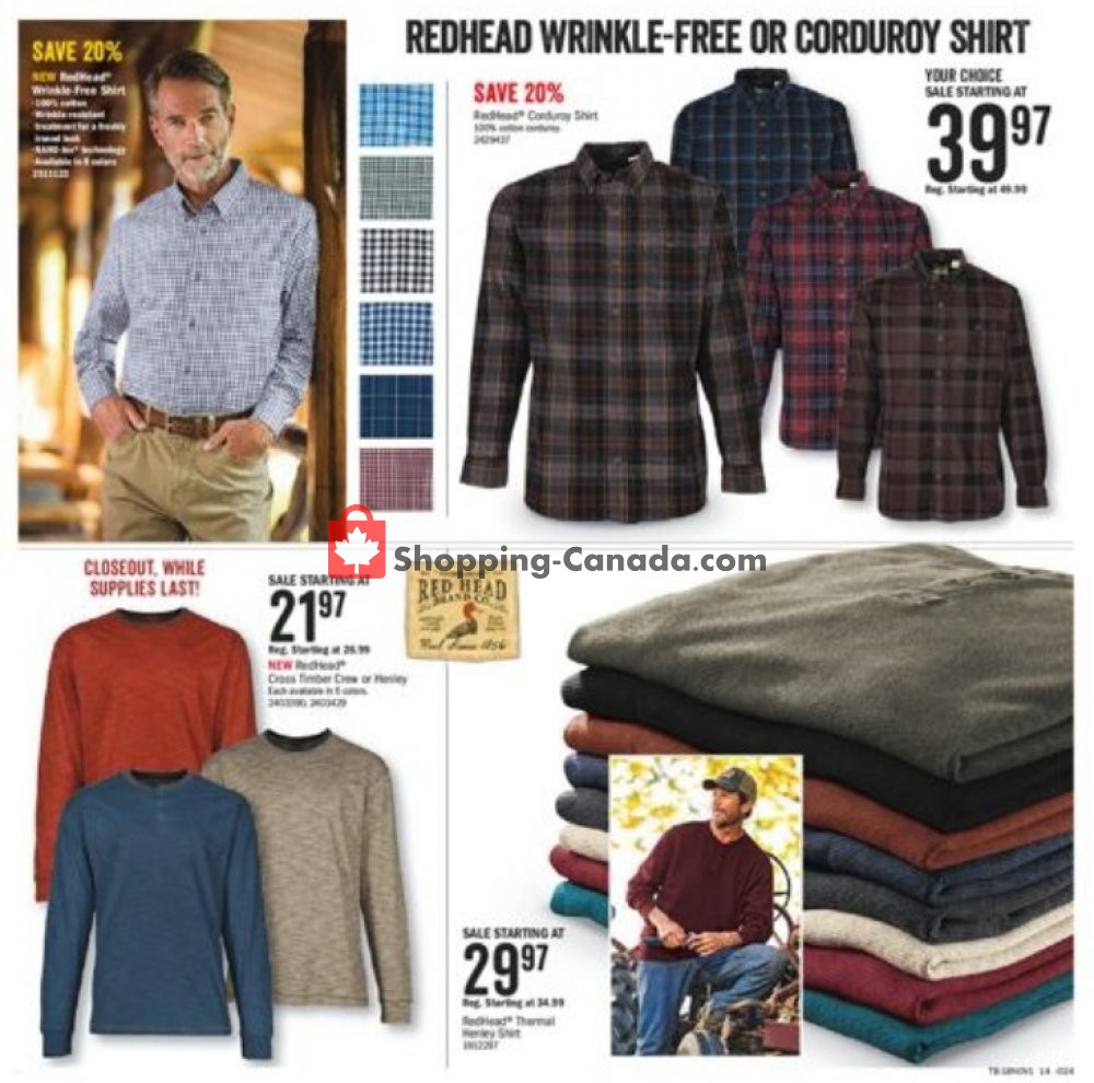 Bass Pro Shops flyer from Friday October 19, 2018 to Sunday November 4, 2018 - page 14