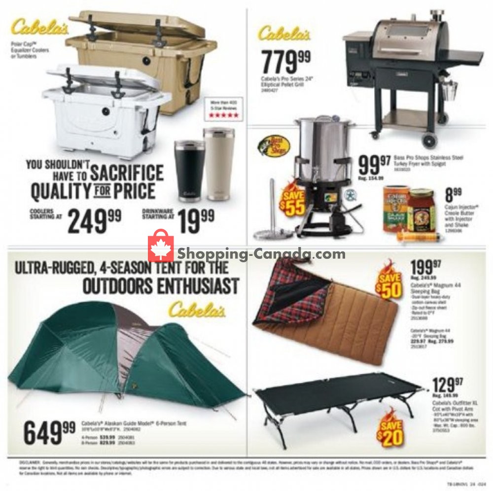 Bass Pro Shops flyer from Friday October 19, 2018 to Sunday November 4, 2018 - page 32