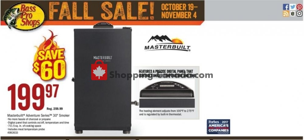 Bass Pro Shops flyer from Friday October 19, 2018 to Sunday November 4, 2018 - page 36