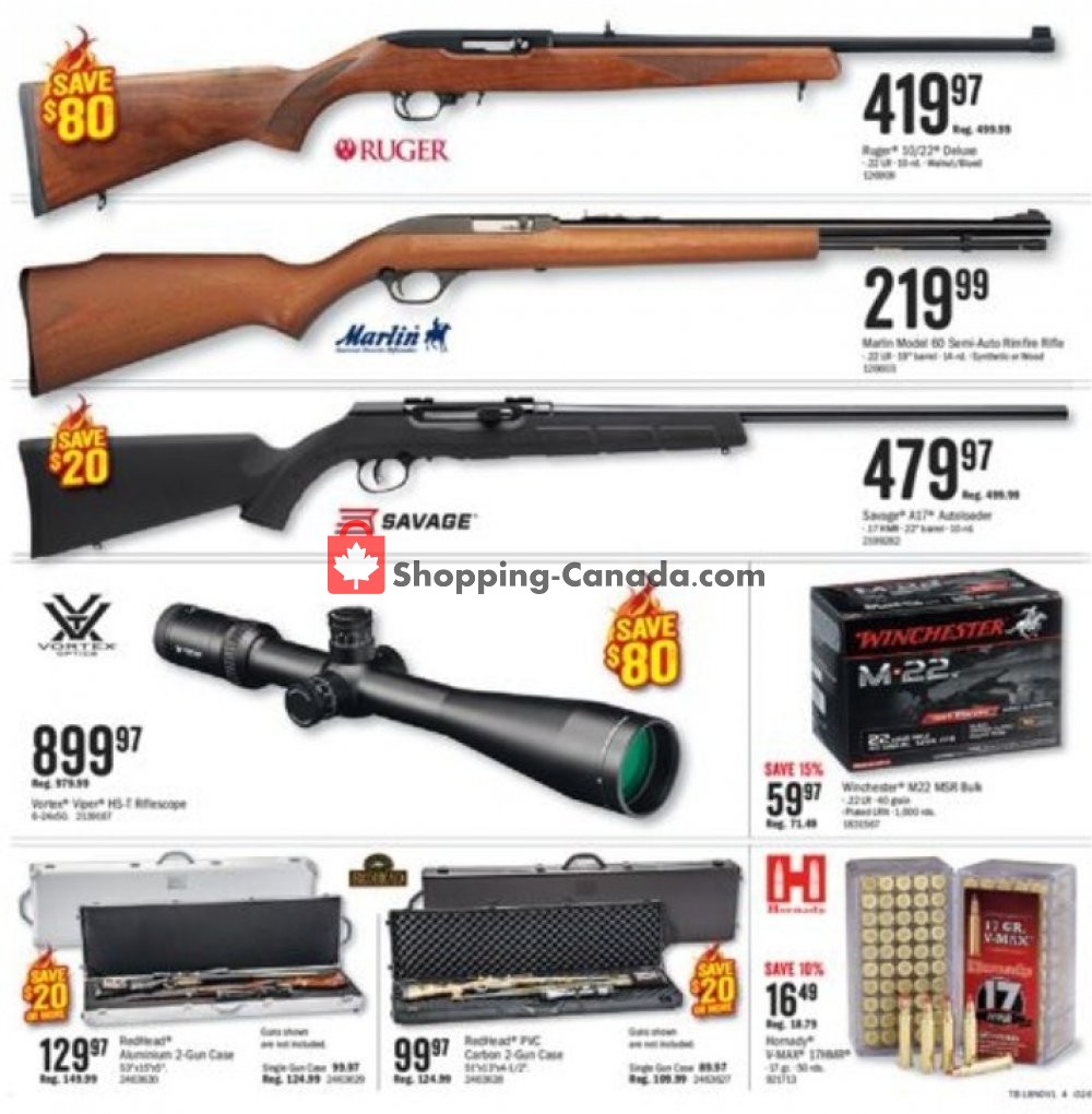 Bass Pro Shops flyer from Friday October 19, 2018 to Sunday November 4, 2018 - page 4