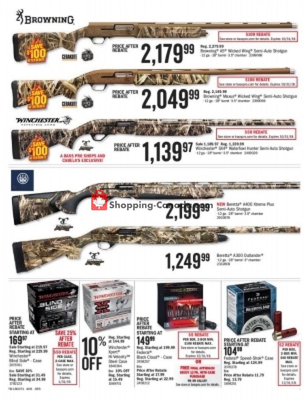 Bass Pro Shops flyer from Friday September 21, 2018 to Sunday October 7, 2018 - page 23