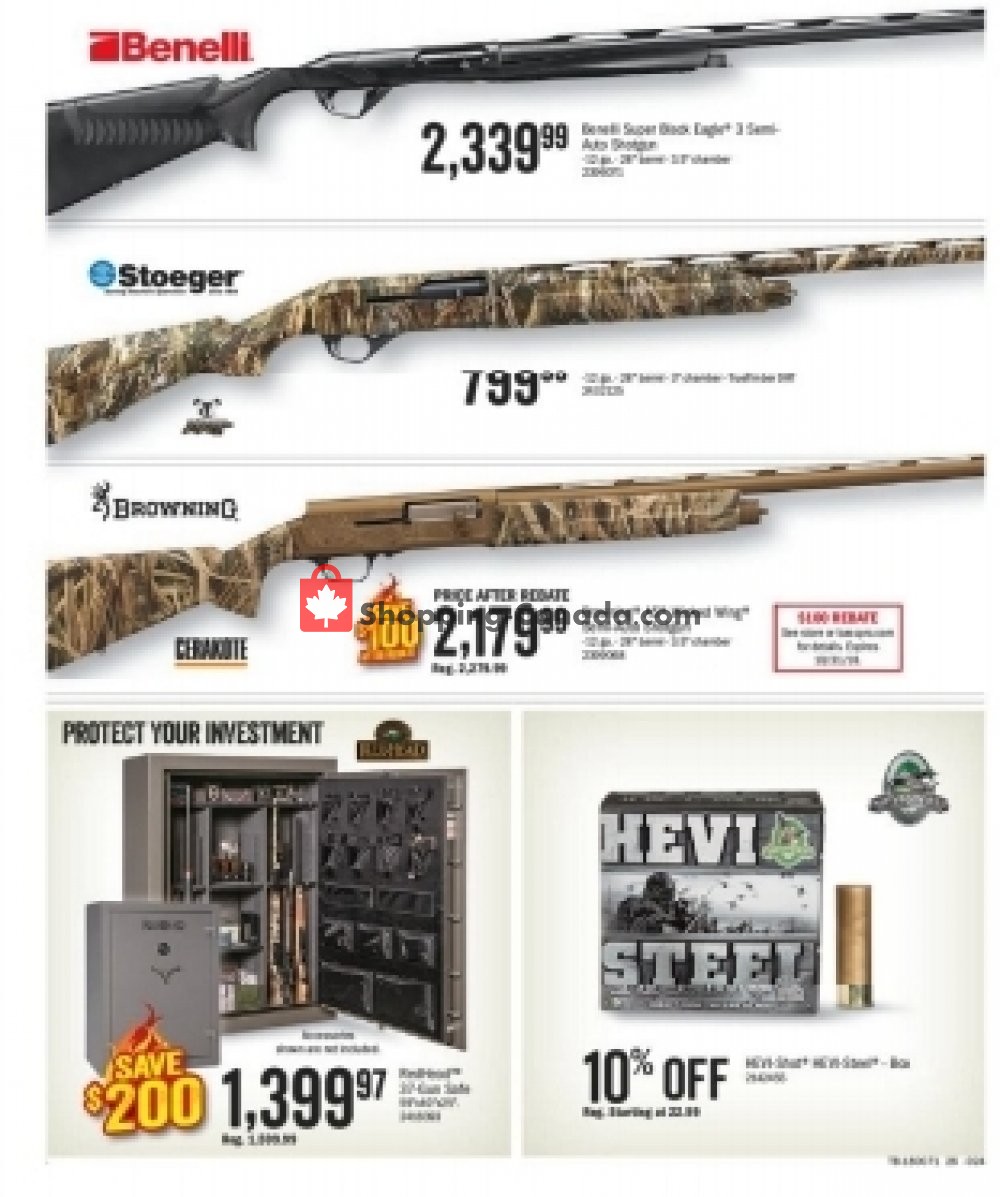 Bass Pro Shops flyer from Friday September 21, 2018 to Sunday October 7, 2018 - page 33