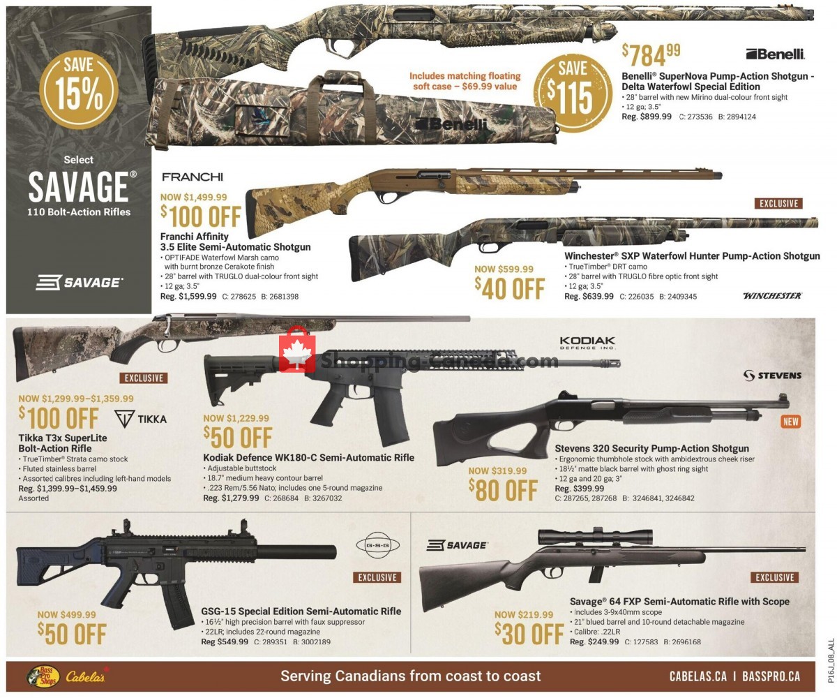 Bass Pro Shops flyer from Thursday September 9, 2021 to Wednesday September 22, 2021 - page 10