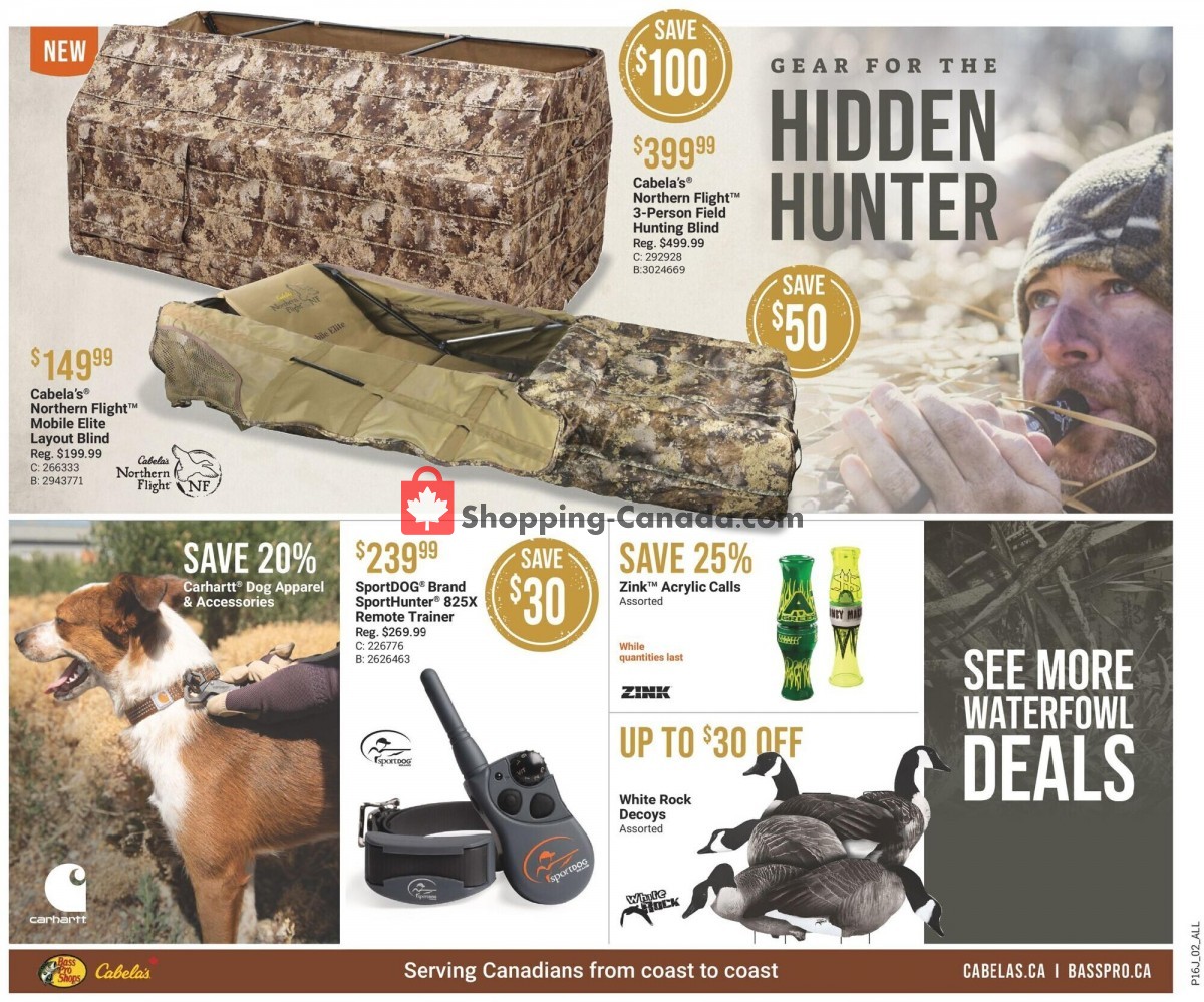 Bass Pro Shops flyer from Thursday September 9, 2021 to Wednesday September 22, 2021 - page 3