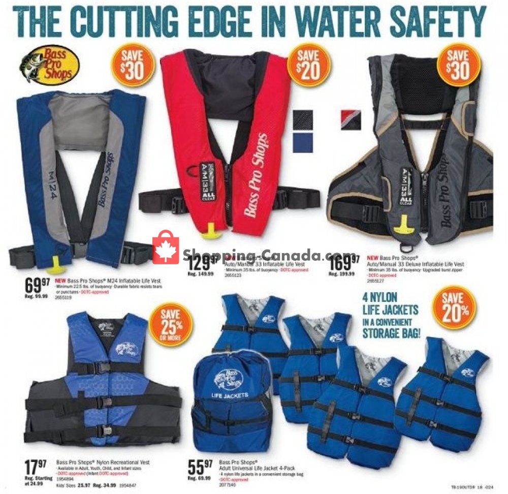Bass Pro Shops flyer from Wednesday May 8, 2019 to Monday May 27, 2019 - page 18