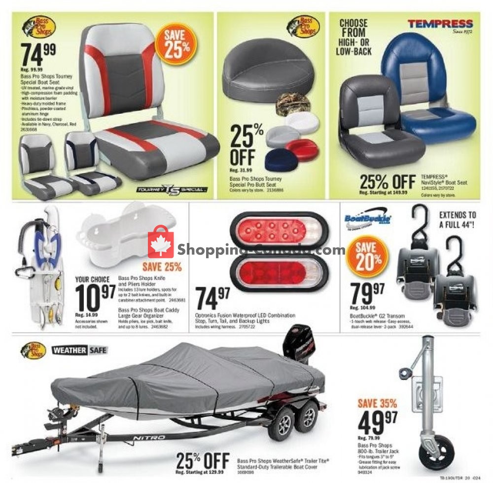 Bass Pro Shops flyer from Wednesday May 8, 2019 to Monday May 27, 2019 - page 20