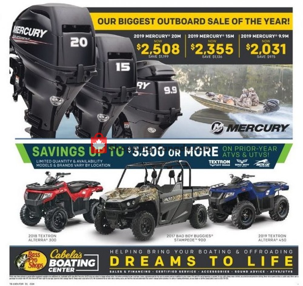 Bass Pro Shops flyer from Wednesday May 8, 2019 to Monday May 27, 2019 - page 31