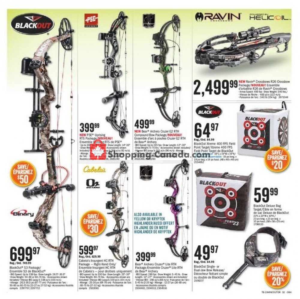 Bass Pro Shops flyer from Wednesday May 8, 2019 to Monday May 27, 2019 - page 32