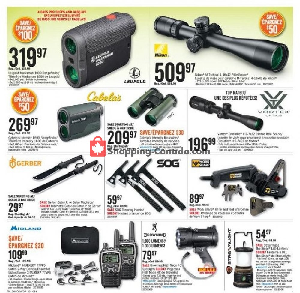 Bass Pro Shops flyer from Wednesday May 8, 2019 to Monday May 27, 2019 - page 33