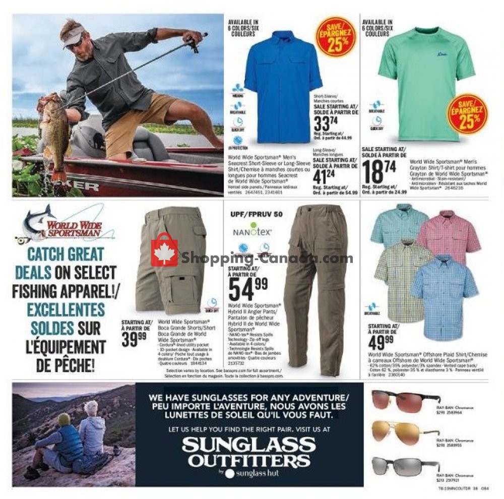 Bass Pro Shops flyer from Wednesday May 8, 2019 to Monday May 27, 2019 - page 38