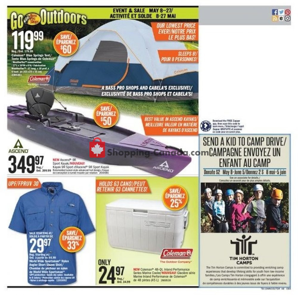 Bass Pro Shops flyer from Wednesday May 8, 2019 to Monday May 27, 2019 - page 48