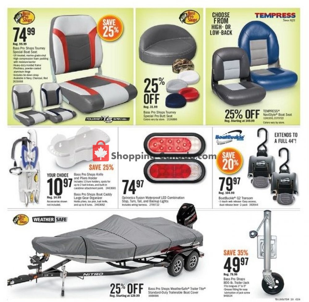 Bass Pro Shops flyer from Wednesday May 8, 2019 to Monday May 27, 2019 - page 20
