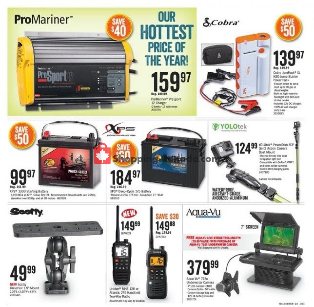 Bass Pro Shops flyer from Wednesday May 8, 2019 to Monday May 27, 2019 - page 22
