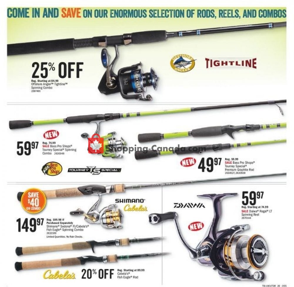 Bass Pro Shops flyer from Wednesday May 8, 2019 to Monday May 27, 2019 - page 26
