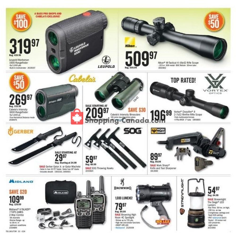 Bass Pro Shops flyer from Wednesday May 8, 2019 to Monday May 27, 2019 - page 33