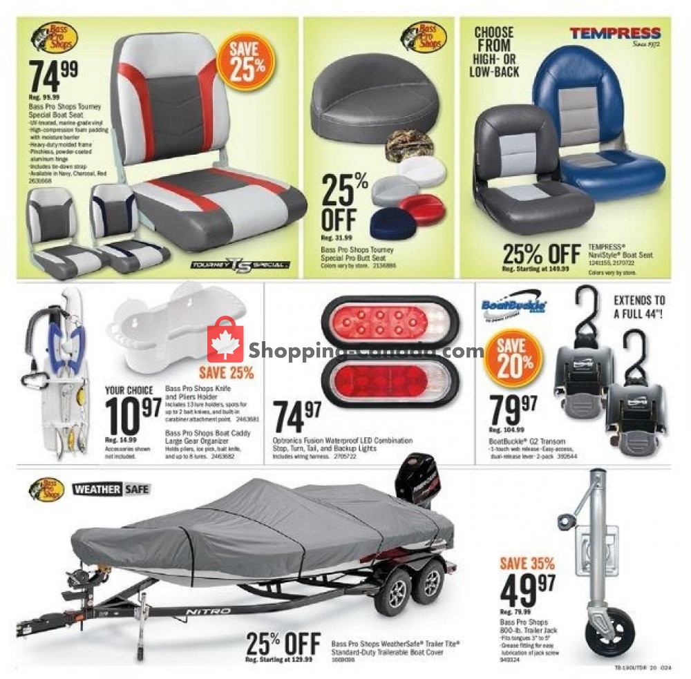 Bass Pro Shops flyer from Wednesday May 8, 2019 to Monday May 27, 2019 - page 20