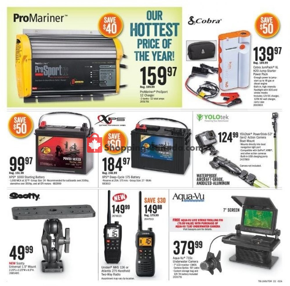 Bass Pro Shops flyer from Wednesday May 8, 2019 to Monday May 27, 2019 - page 22