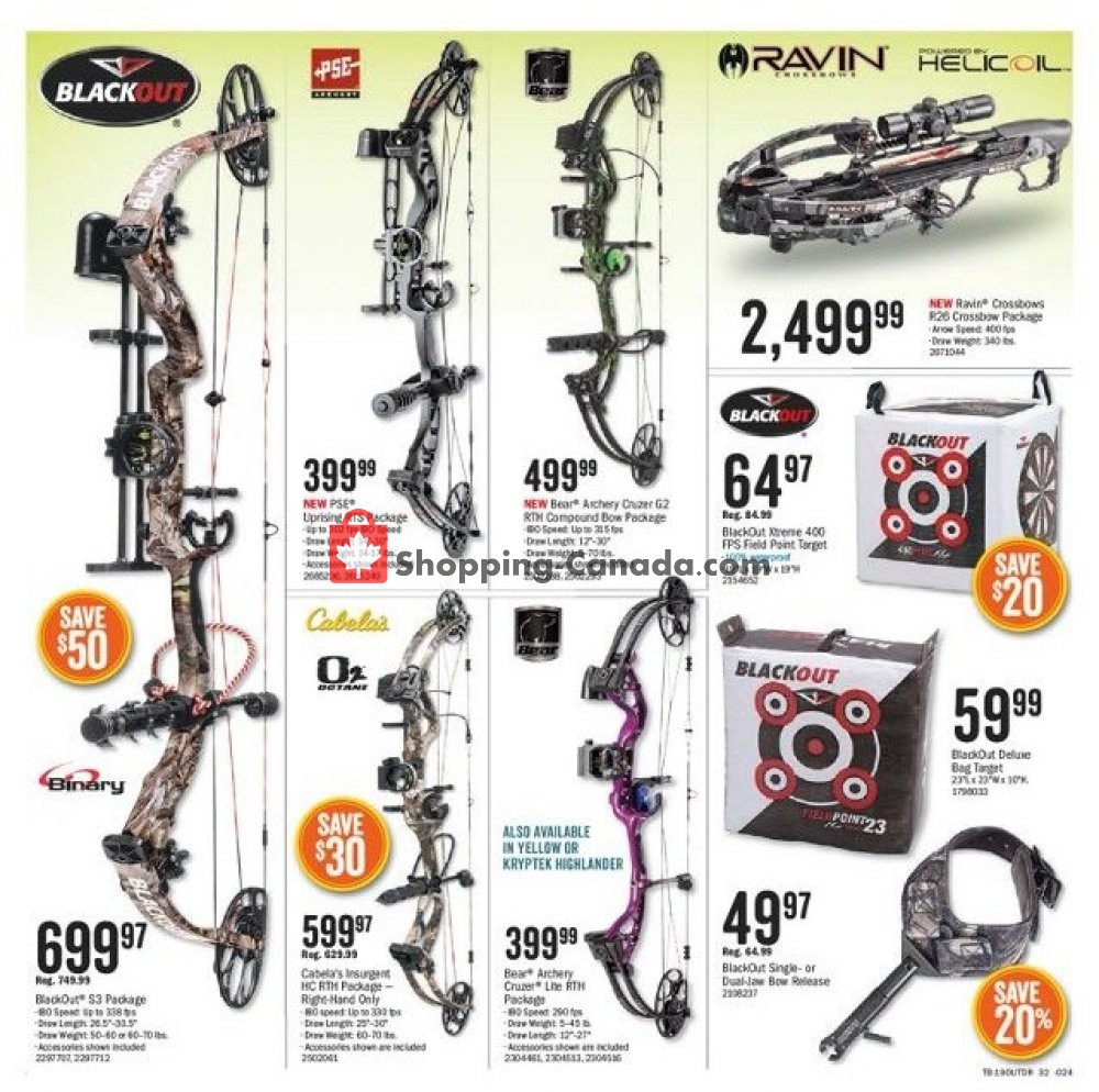 Bass Pro Shops flyer from Wednesday May 8, 2019 to Monday May 27, 2019 - page 32