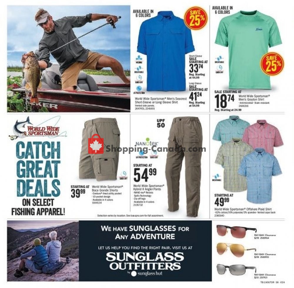 Bass Pro Shops flyer from Wednesday May 8, 2019 to Monday May 27, 2019 - page 38
