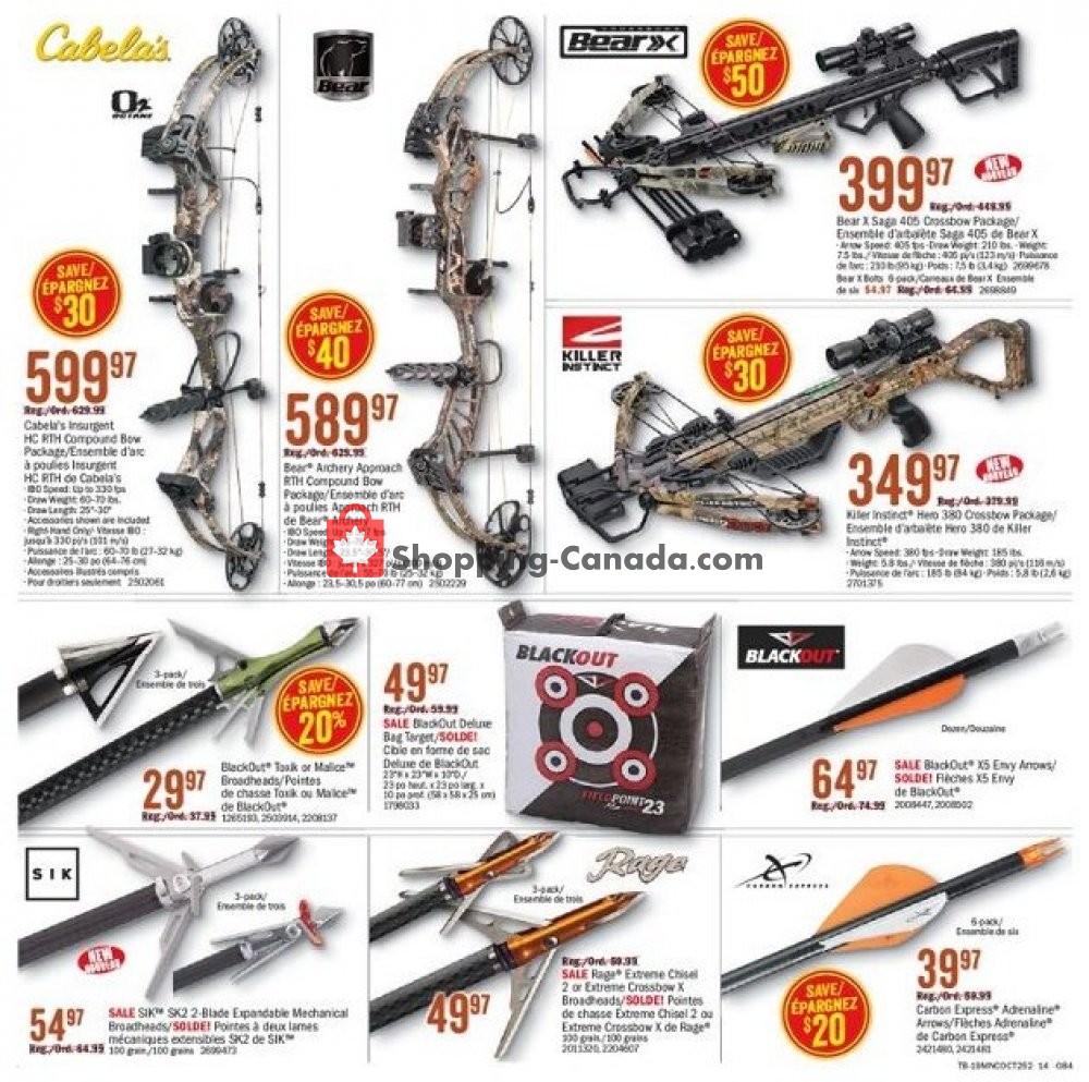 Bass Pro Shops flyer from Thursday October 3, 2019 to Sunday October 20, 2019 - page 18