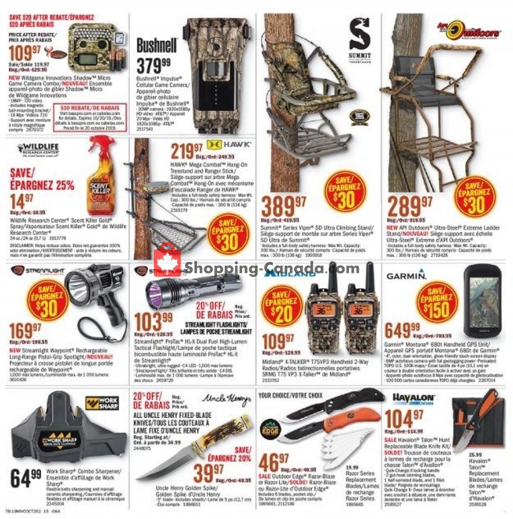 Bass Pro Shops flyer from Thursday October 3, 2019 to Sunday October 20, 2019 - page 19